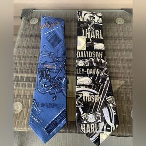 Harley Davidson 100% Silk Ties-1 Ralph Marlin-1 RM Style-PLEASE READ DESCR